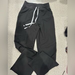 High waist straight leg scrub bottom